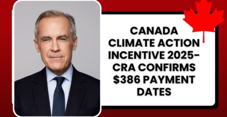Canada Climate Action Incentive 2025- CRA Confirms $386 Payment Dates